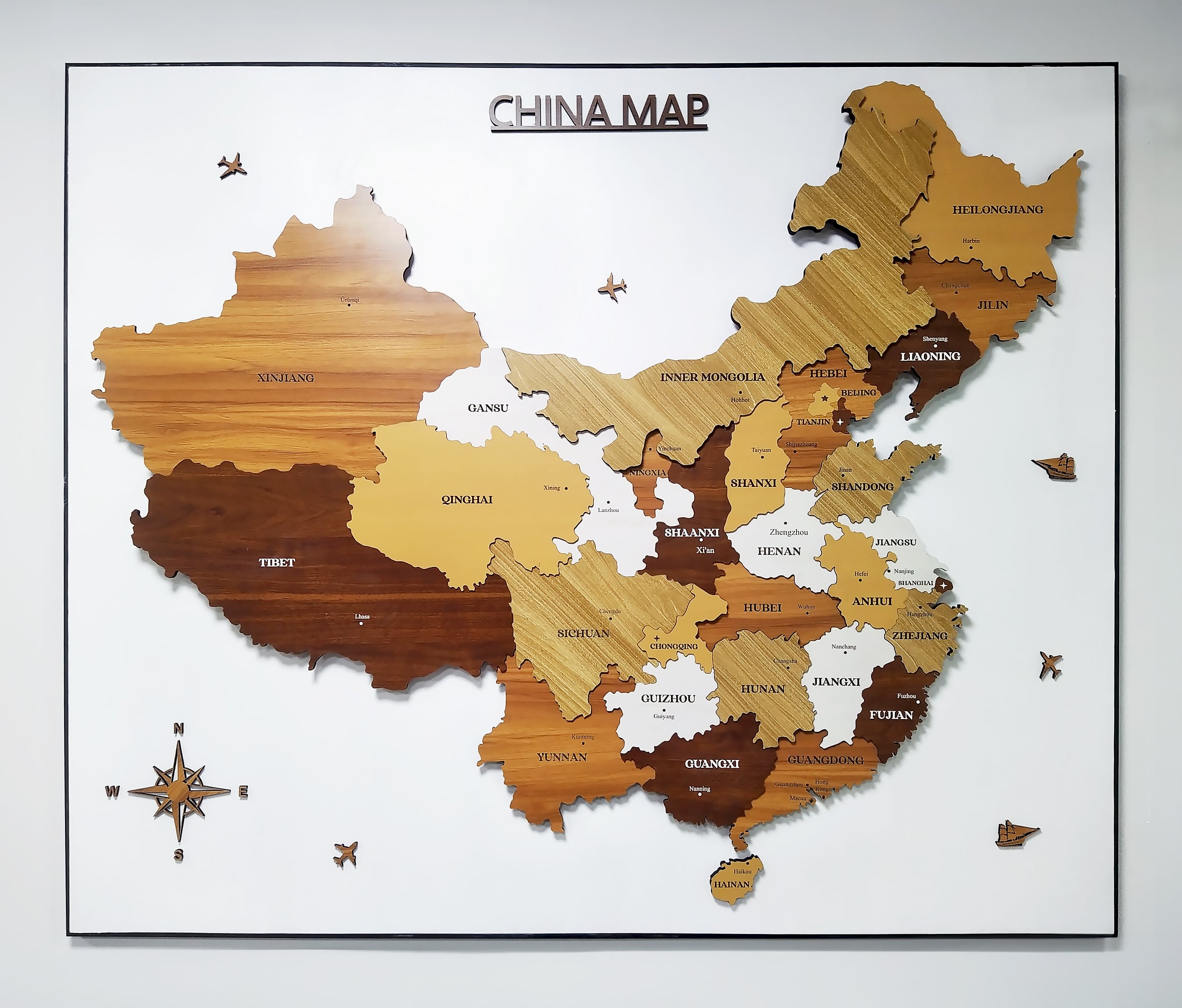 Ban do go trung quoc - china map 3d -1